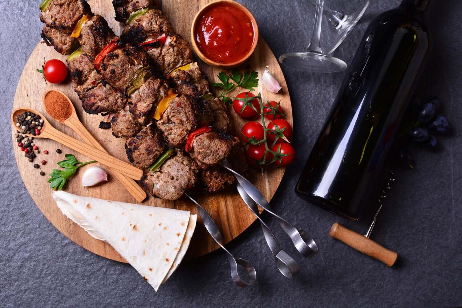 Petit Verdot goes perfect with grilled meat